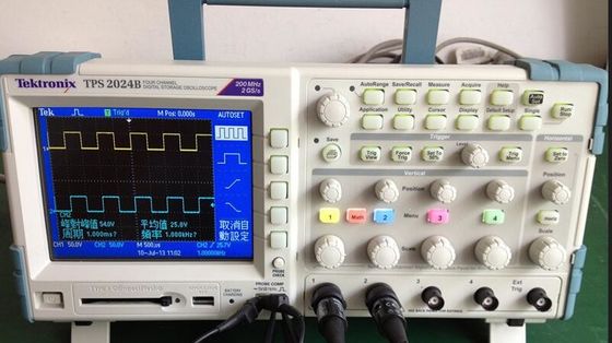 Buy 200MHz 4 Channels Digital Storage Oscilloscope , Tektronix TPS2024B Oscilloscope online manufacture