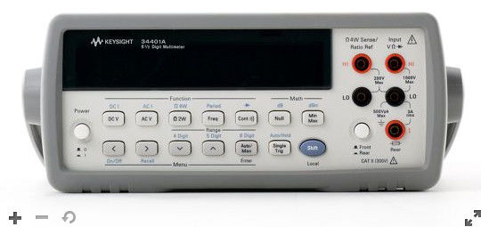 Buy Keysight Agilent 34401A 6.5 Digit Resolution Digital Multimeter with True RMS AC Volts and Current and GPIB/RS-232 Connectivity online manufacture