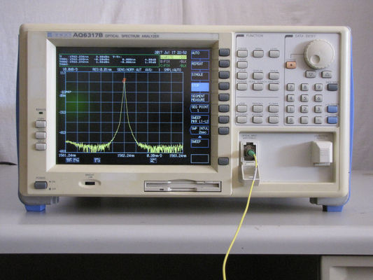 Ando AQ6317B Optical Signal Analyzer 50GHz Color LCD Display Data Analysis