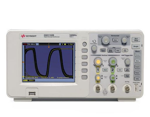 Buy Keysight Agilent DSO1102B 100MHz 2 Channel Digital Storage Oscilloscope with 5.7-inch Color LCD online manufacture