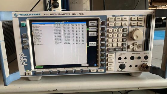 Buy Rohde and Schwarz FSP7 RF Spectrum Analyzer 9 KHz to 7 GHz Benchtop Portable with -155 dBm Noise Level online manufacture