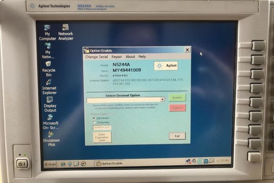 Buy Used High Accuracy Vector Network Analyzer with 10 MHz to 43.5 GHz Frequency and 110 dB Dynamic Range online manufacture