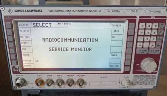 Rohde and Schwarz CMS50 Analyzer Radio Communication Service Monitor