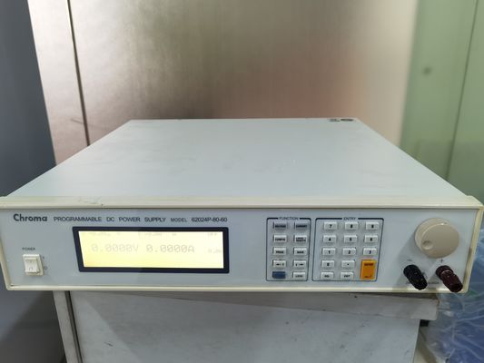 Buy CHROMA 62024P-80-60 Programmable DC Source 80VDC/60A/2400W For ATE Integration And Testing online manufacture
