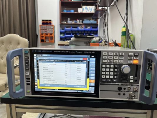 Buy Rohde and Schwarz FSV3030 Signal and Spectrum Analyzer with 10 Hz to 30 GHz Range 200 MHz Bandwidth and Touchscreen GUI online manufacture