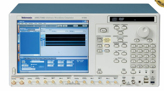 Buy Tektronix AWG7102 Arbitrary Waveform Generator with 10GS/s Sample Rate and High Bandwidth Output in Benchtop Form Factor online manufacture