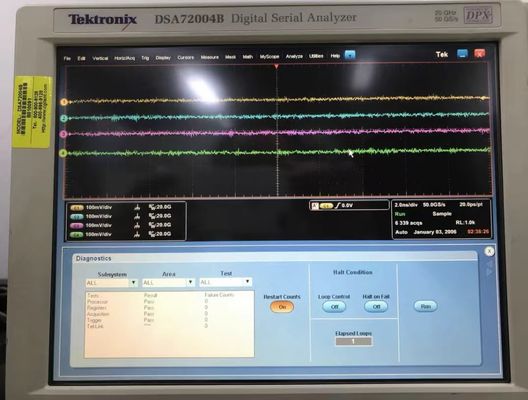 Buy Tektronix DSA72004B Oscilloscope 20 GHz 4 Ch 50 GS/S Integrated Digital Serial Analyzer online manufacture