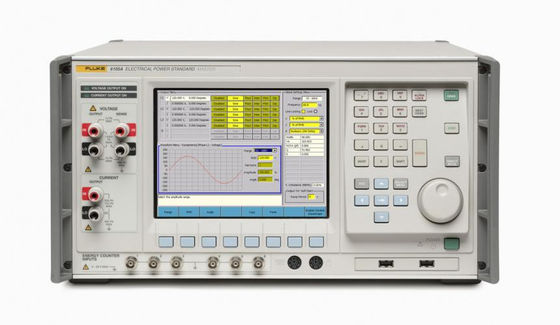 Buy Fluke 6105A Electrical Power Quality Calibrator with 0.005% Accuracy and 80A/50A Options for Complex Signal Generation online manufacture