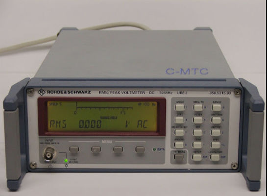 Buy Used Rohde And Schwarz URE3 PEAK/RMS Voltmeter RF Power Meter online manufacture