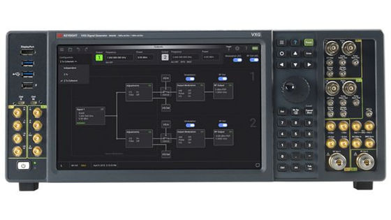 Buy Keysight Agilent M9384B VXG Microwave Signal Generator up to 44 GHz with 2 GHz Modulation Bandwidth and Benchtop Form Factor online manufacture