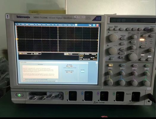 Buy Tektronix MSO71254C Mixed Signal Oscilloscope 4 16 Channel 12.5 GHz 50 GSs MSO70000C Series online manufacture