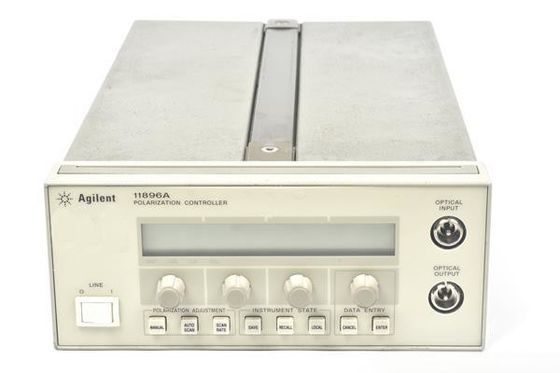 Buy Agilent 11896A Polarization Controller with 1250 to 1600 nm Wavelength Range, 35 dB² to 55 dB² Optical Return Loss, and >40 dB⁴ Extinction Ratio online manufacture