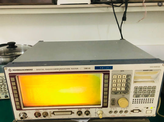 Buy Rohde and Schwarz CMD60 Digital Radiocommunication Tester for DECT Standard and GSM900 with 10 ms Measurement Speed online manufacture