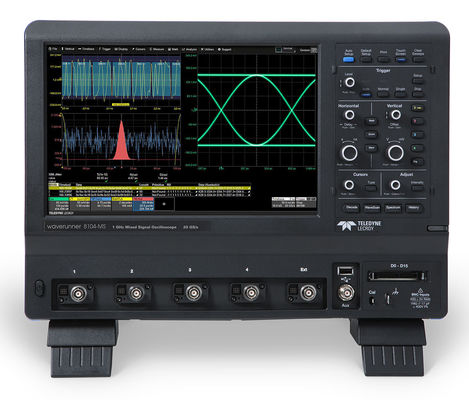 Buy Teledyne LeCroy WR8104 1 GHz, 10/20 GS/s, 4ch, 16/32 Mpts DSO With 12.1″ WXGA Color Display online manufacture