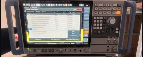 Buy Rohde and Schwarz FSW50 Signal and Spectrum Analyzer with 2 Hz to 50 GHz Range Low Phase Noise and Wide Analysis Bandwidth online manufacture