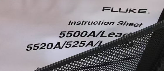 Buy Fluke 5500A/Leads 5520A/Leads Test Lead Set Designed For Use On The 5500A Multi-Product Calibrators online manufacture