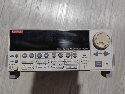Buy Keithley 6221 Ultra-Sensitive Current Source and DC Power Supply with 100fA to 100mA Range and 10MHz Output Update Rate online manufacture