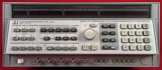 Buy Keysight 8341B Synthesized Signal Generator 10 MHz to 20 GHz with Low Spurious Noise and Pulse AM FM Modulation online manufacture