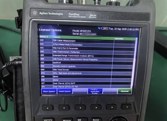 Buy Keysight (Agilent) N9918A FieldFox Handheld Microwave Combination Analyzer, 26.5 GHz online manufacture