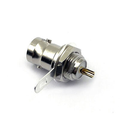 Buy BNC Female Bulkhead Mount RF Connector with IP67 Waterproof, DC-4GHz Frequency, and Bayonet-Lock online manufacture