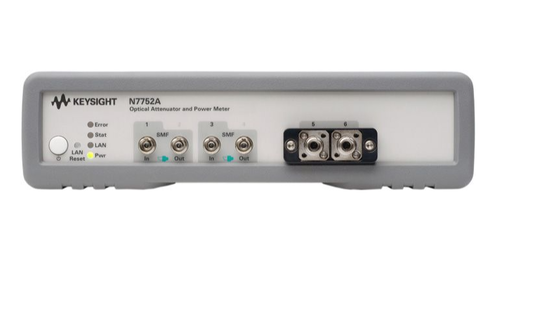 Buy Keysight N7752A Dual Channel Optical Attenuator Power Meter with 1260nm to 1640nm Wavelength Range and 0.01dB Resolution online manufacture