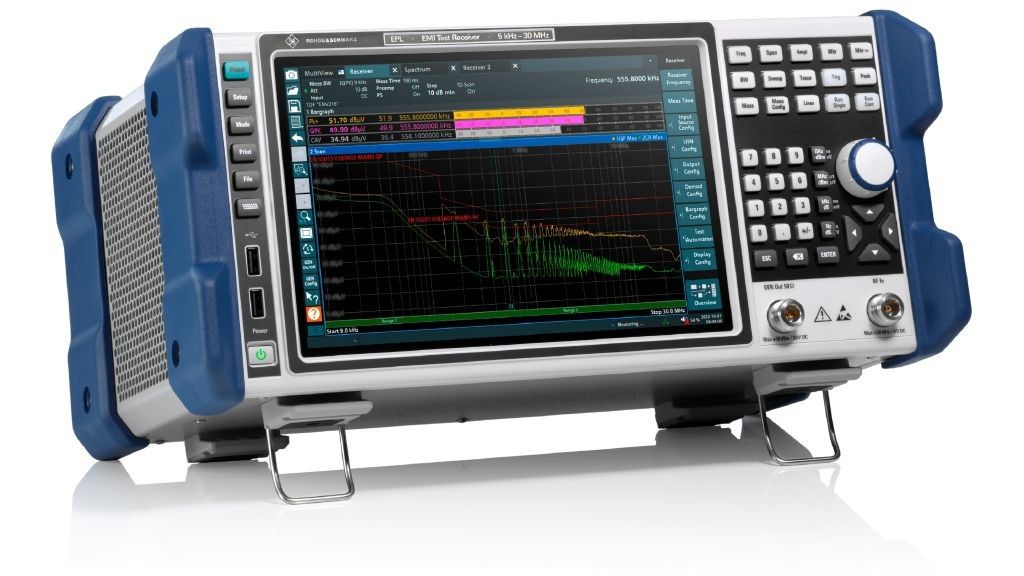 EPL1000 EMI Test Receiver 5 kHz-30 MHz Color Display
