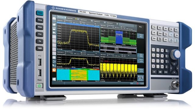 R S FPL1000 Spectrum Analyzer 5 KHz To 26 5 GHz Lightweight With Small R S FPL1000 Spectrum Analyzer 5 KHz To 26 5 GHz Lightweight With Small