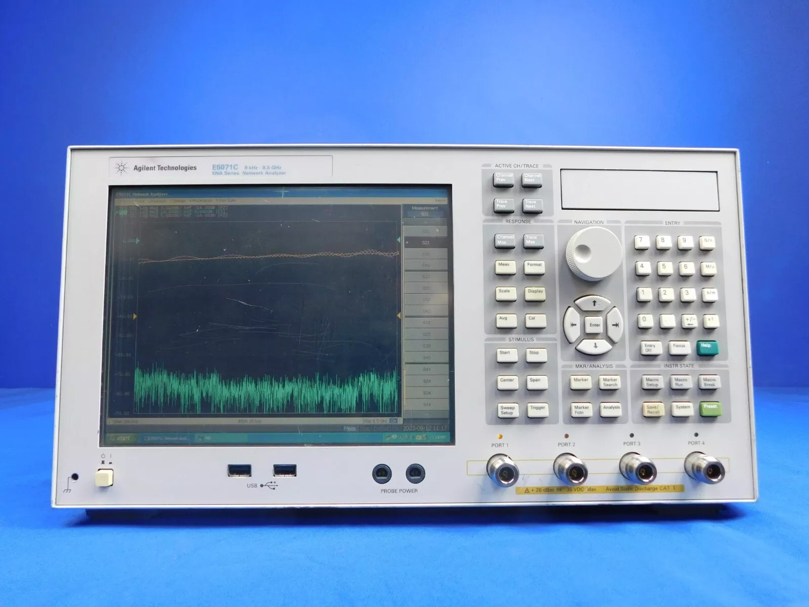 Keysight Agilent E5071C Practical ENA Vector Network Analyzer Rackmount