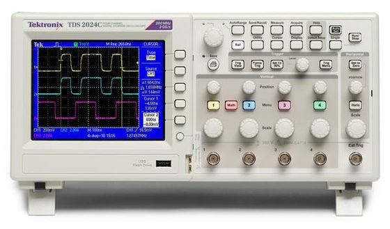 Tektronix TDS2024C Analog Digital Oscilloscope 200MHz Bandwidth 2GS/S