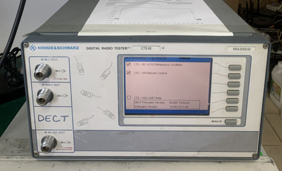CTS60 Rohde & Schwarz Radio Communication Service Monitor With IEC/IEEE-Bus Interface