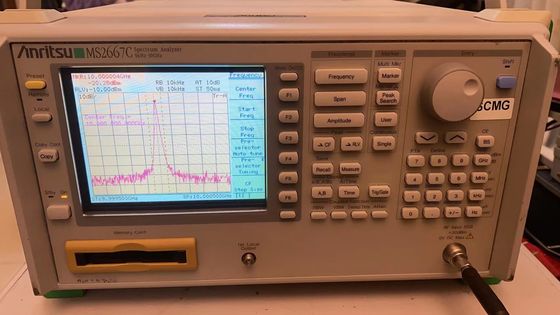 Anritsu MS2667C RF Spectrum Analyzer 9 KHz To 30 GHz Benchtop Plug In Portable