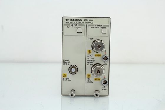 Keysight Agilent 83485A Digital Communications Analyzer 20 GHz Optical/Electrical Module