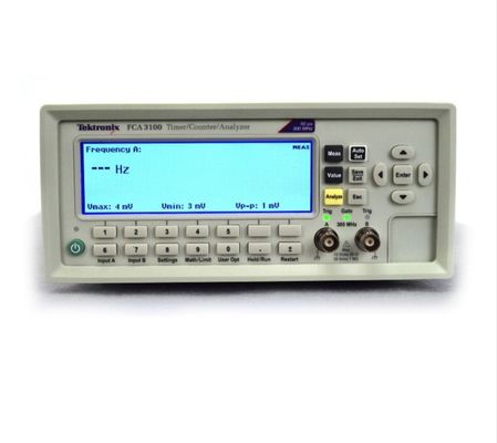 Tested Pre-Owned Tektronix  FCA3100 Frequency Counter/ Timer 300MHz 50 Ps Std Timebase