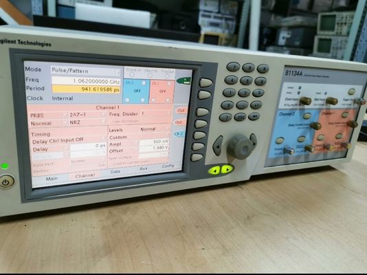 Keysight 81134A Pulse Pattern Generator 3.35 GHz Dual-Channel Signal Generator