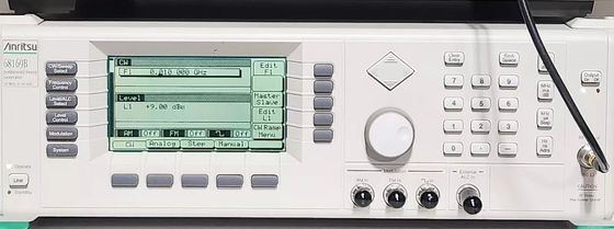 Anritsu 68169b synthesized sweep generator, 10 mhz to 40ghz microwave signal generator