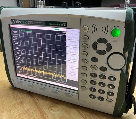 Anritsu MS2721A fully-functional handheld spectrum analyzer 100 kHz to 7.1 GHz