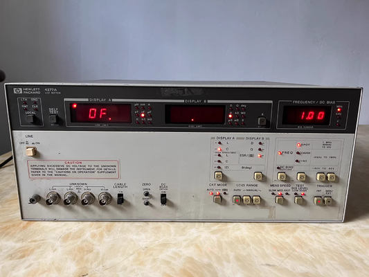 Agilent 4277A LCZ Meter, 10 KHz-1 MHz Test Frequency, Refurbished Measures L/C-D/Q/ESR/G, Z-Q, High Speed L/C