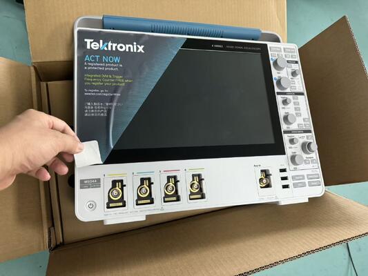 Used Tektronix 4 Series MSO44 Mixed Signal Oscilloscope with 1 GHz Bandwidth 4 FlexChannel Inputs and High-Definition Display