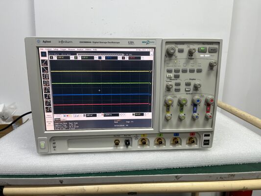 Keysight Agilent DSO90604A Infiniium High Performance Oscilloscope with 6 GHz Bandwidth 4 Analog Channels and 20 GSa/s Sample Rate