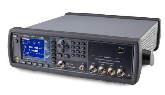 Keysight Agilent E4981B Benchtop LCR Meter with High-Speed 2.3 ms Measurement, 0.05% Accurate C-D Testing, and 0 F to 2.0 mF Range