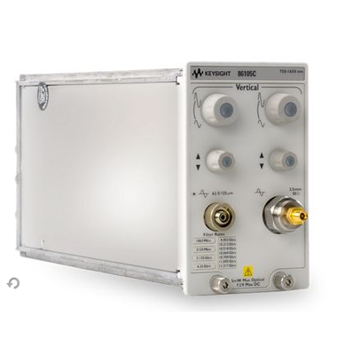 Agilent 86105C 20 GHz Bandwidth Optical Electrical Plug-In Module with 750-1650 nm Wavelength Range for Eye Diagram Analysis