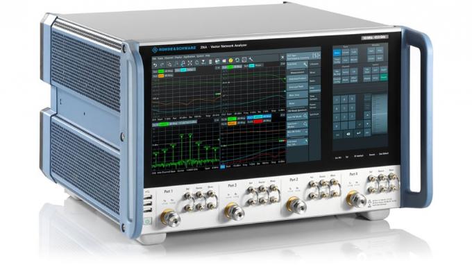 R&S®ZNA Vector Network Analyzers, Side view